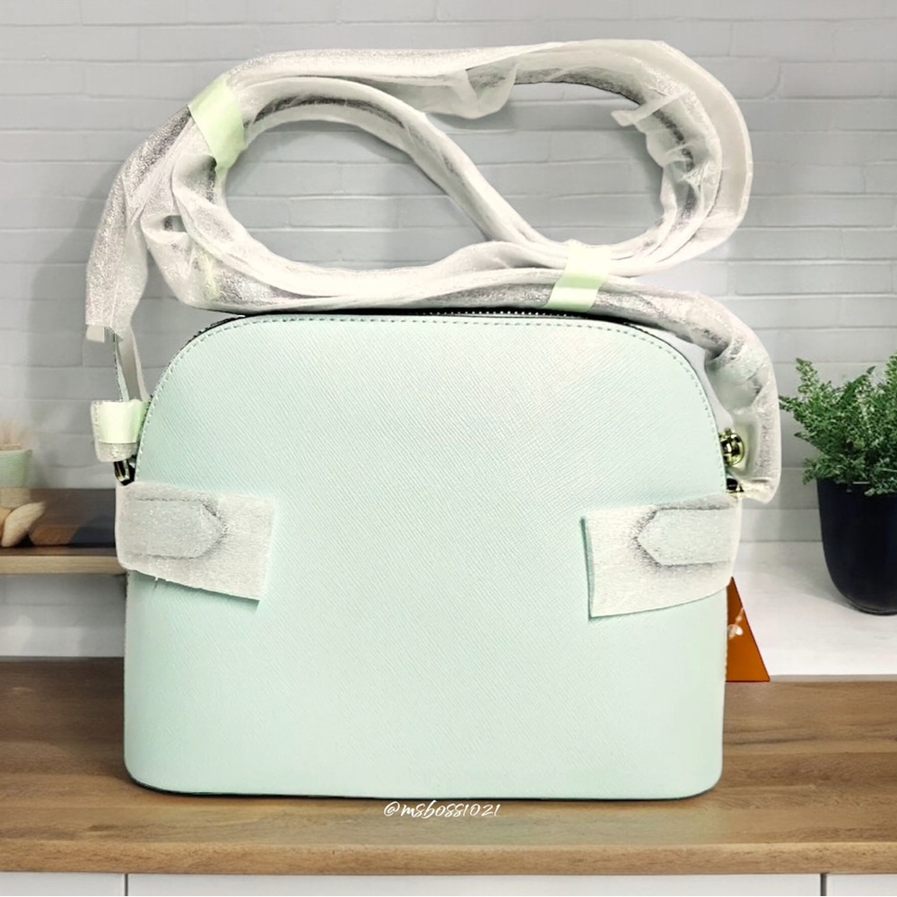 Kate Spade Staci Dome Crossbody in Light Olive NWT - Picture 6 of 10